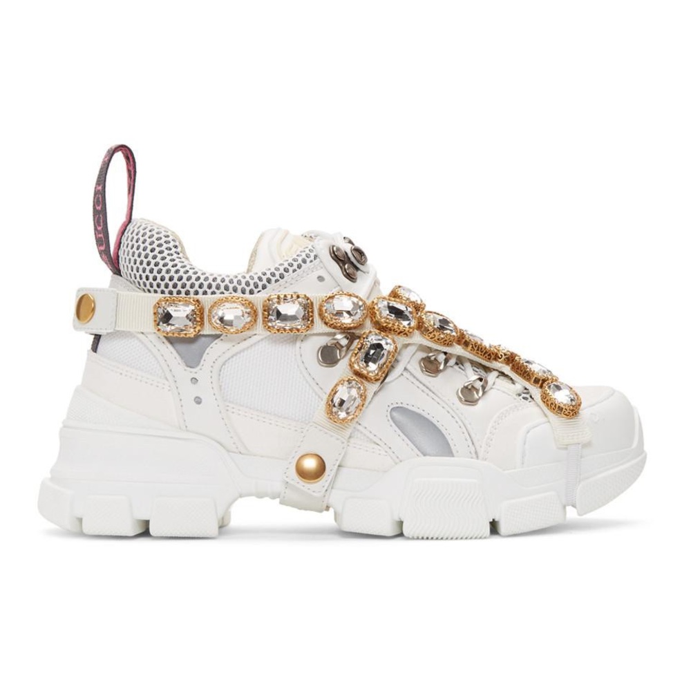 COPY - Gucci Flashtrek Sneaker With Removable Crystals